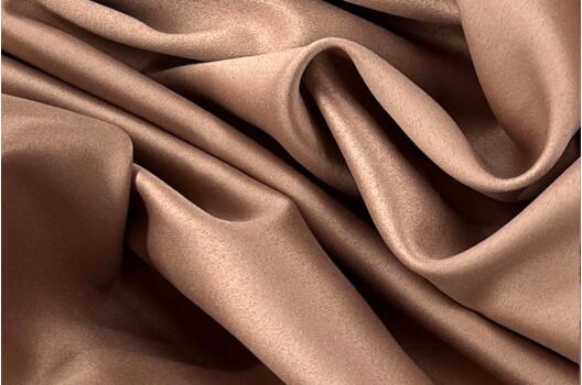 Свадебный сатин с лайкрой, кофе с молоком арт. 34