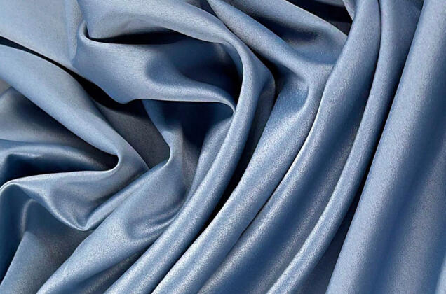 Свадебный сатин с лайкрой, горная весна арт. 32