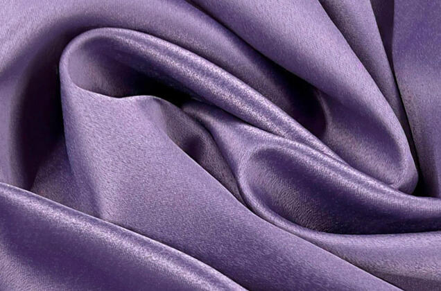 Свадебный сатин с лайкрой, лавандово-серый арт. 27