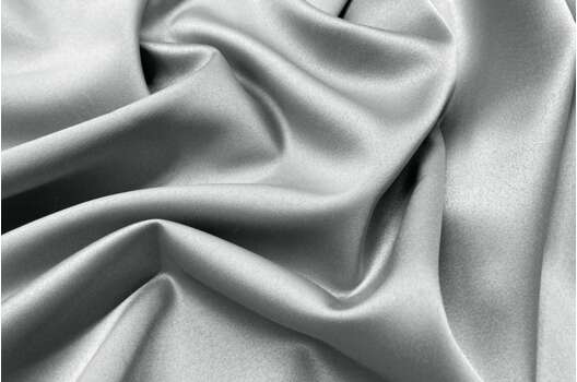 Свадебный сатин с лайкрой, серый, арт. 25