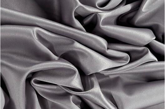 Свадебный сатин с лайкрой, серый, арт. 25