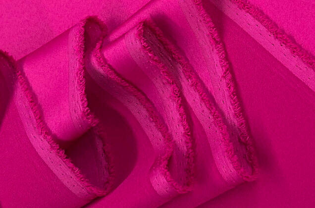 Свадебный сатин с лайкрой, фуксия, арт. 21 2