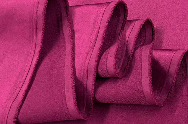 Свадебный сатин с лайкрой, пурпурный, арт. 20 2