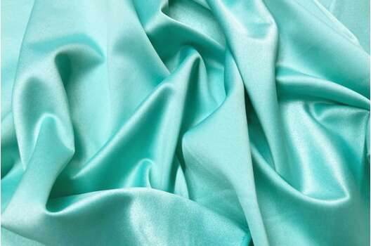 Свадебный сатин с лайкрой, мятный, арт. 13