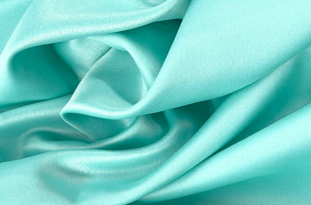Свадебный сатин с лайкрой, мятный, арт. 13
