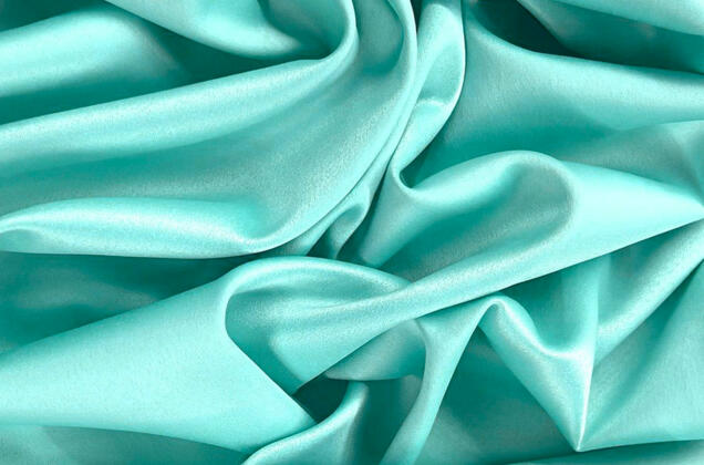 Свадебный сатин с лайкрой, мятный, арт. 13 1