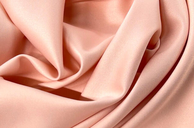 Свадебный сатин с лайкрой, розовое облако, арт. 10 1