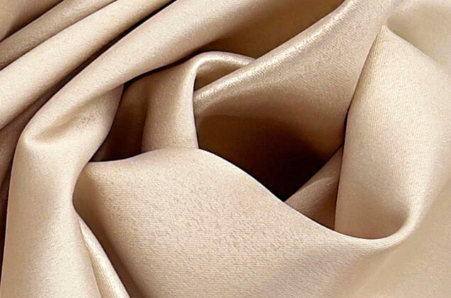 Свадебный сатин с лайкрой, песочный бежевый, арт. 6 2