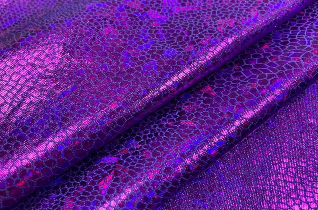 Голограмма диско на масле, фиолетовый