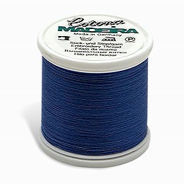 Нитки вышивальные Cotona №30 (200м) Madeira, цвет 580-синий