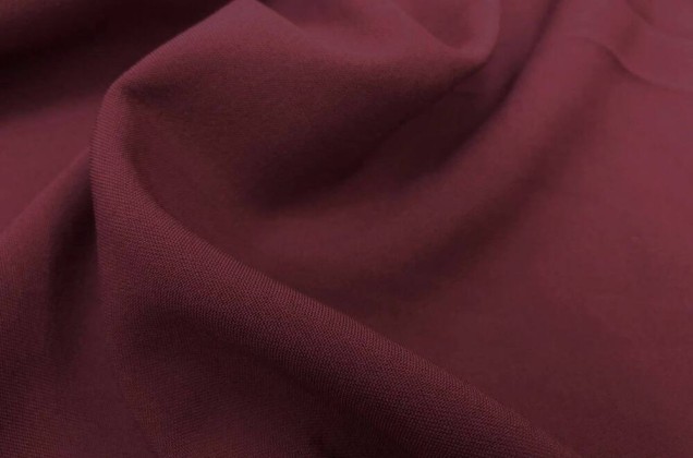 Костюмная ткань Пикачу, темно-бордовый 1