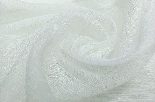 Тюль сетка белого цвета, 280 см