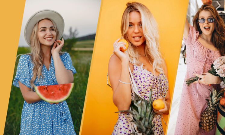 Подборка тканей для платьев